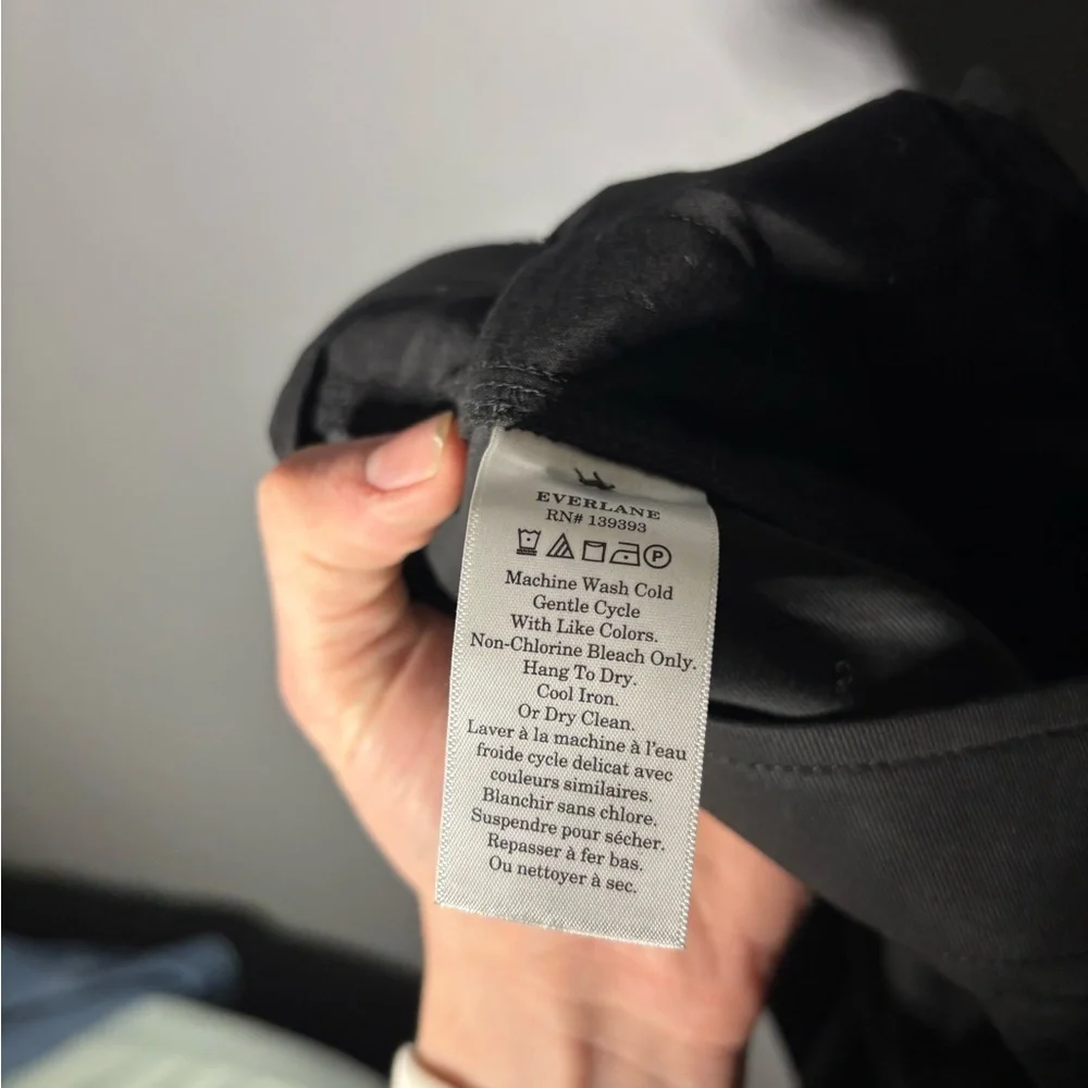 Everlane The Draper Pleated Pant in Buttersmooth Womens Size 0S - Picture 6 of 7